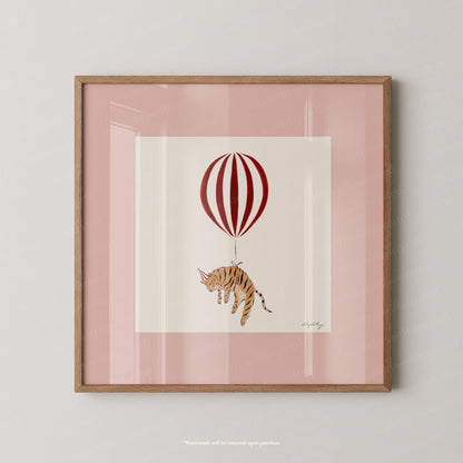 Tiger Balloon Personalised