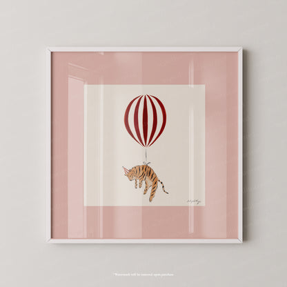 Tiger Balloon Personalised