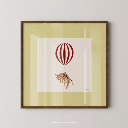 Tiger Balloon Personalised