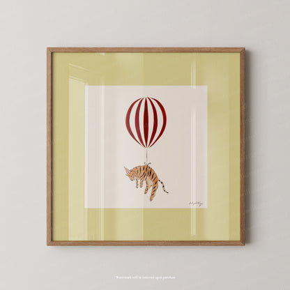 Tiger Balloon Personalised