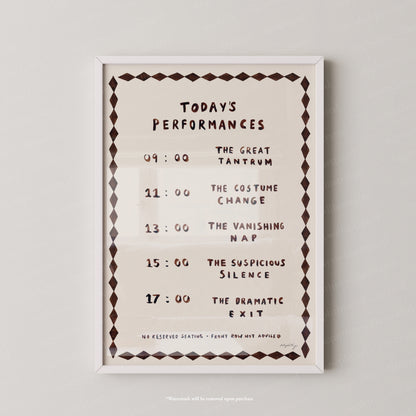 Today's Performances