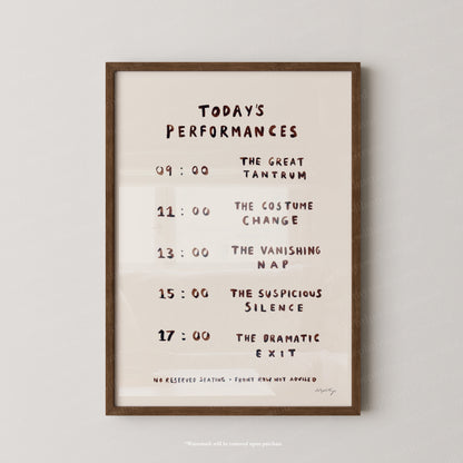 Today's Performances