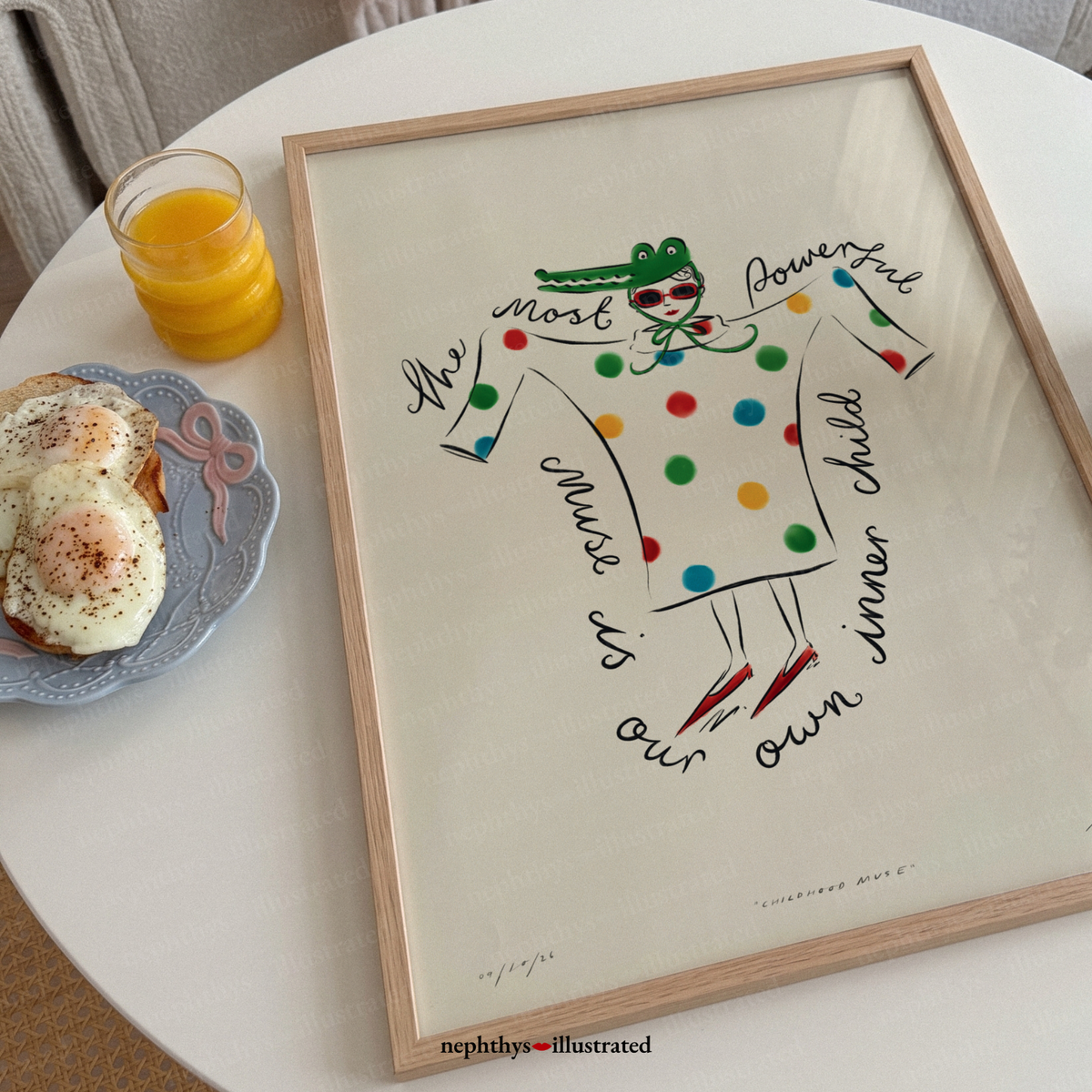 Childhood Muse Print
