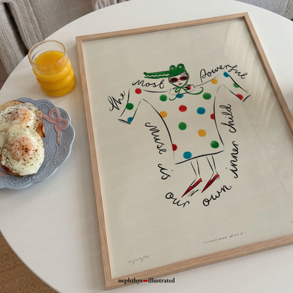 Childhood Muse Print