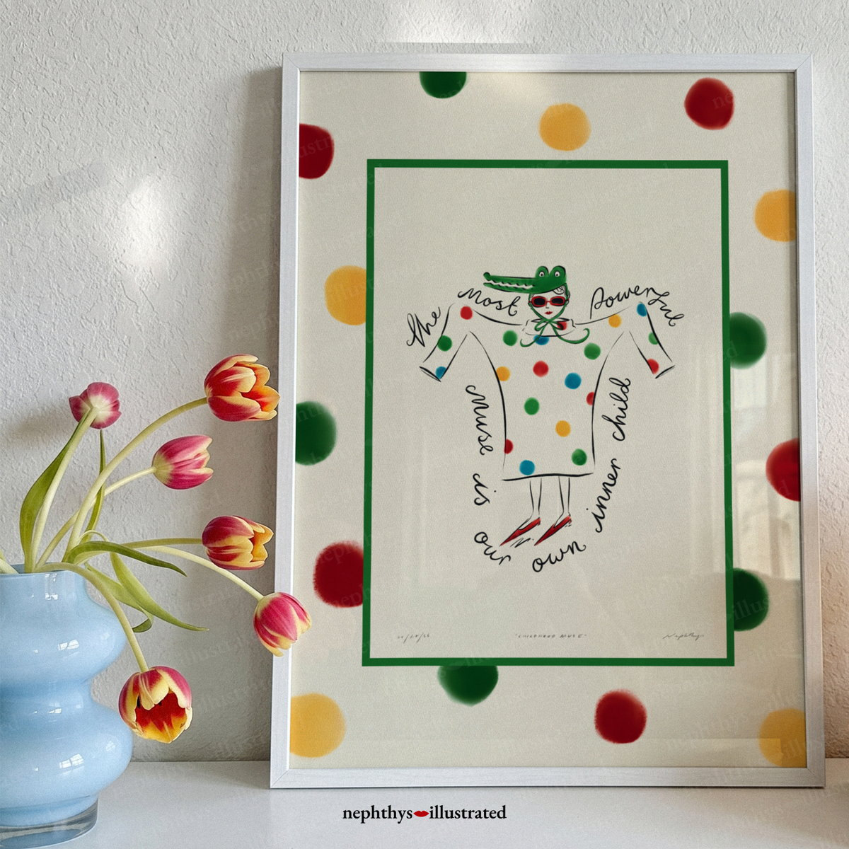 Childhood Muse Print