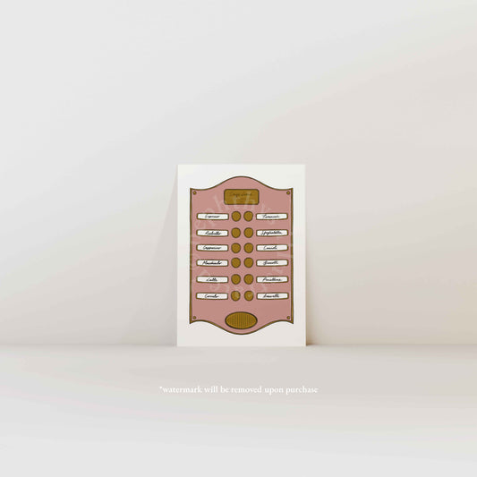 Caffe Lucia Pink