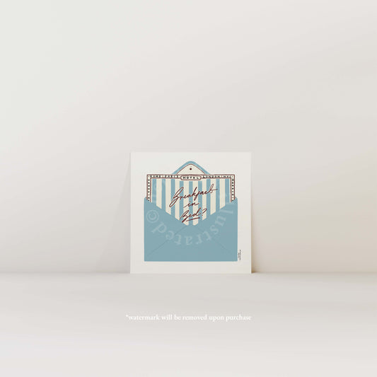 Breakfast in Bed (Square)