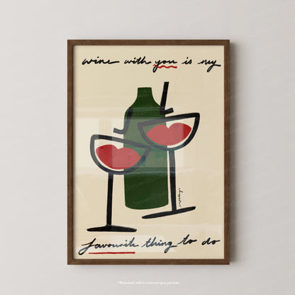 Wine with you