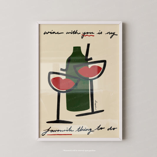 Wine with you
