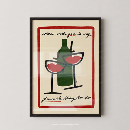 Wine with you