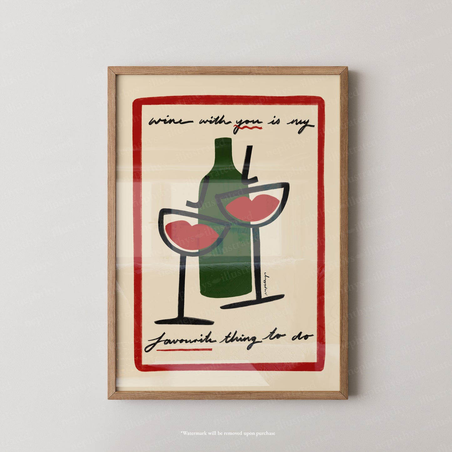 Wine with you
