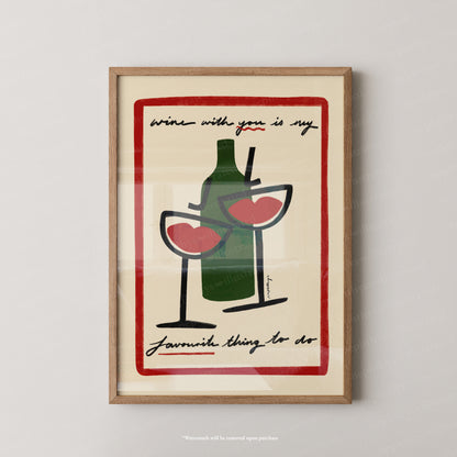 Wine with you