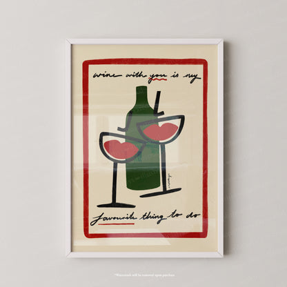 Wine with you