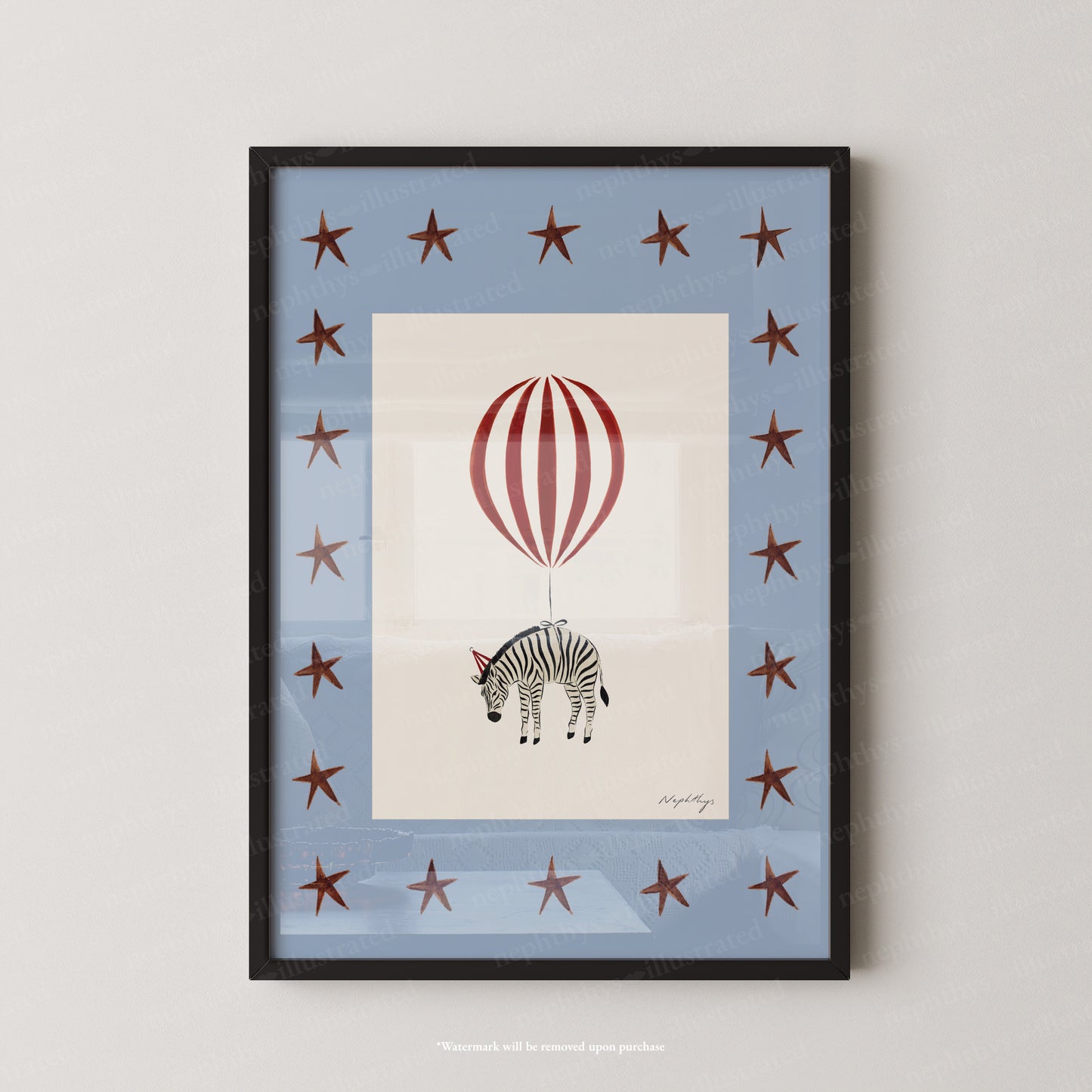 Zebra Balloon