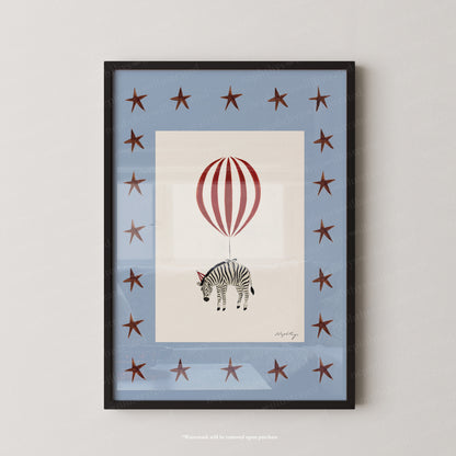 Zebra Balloon