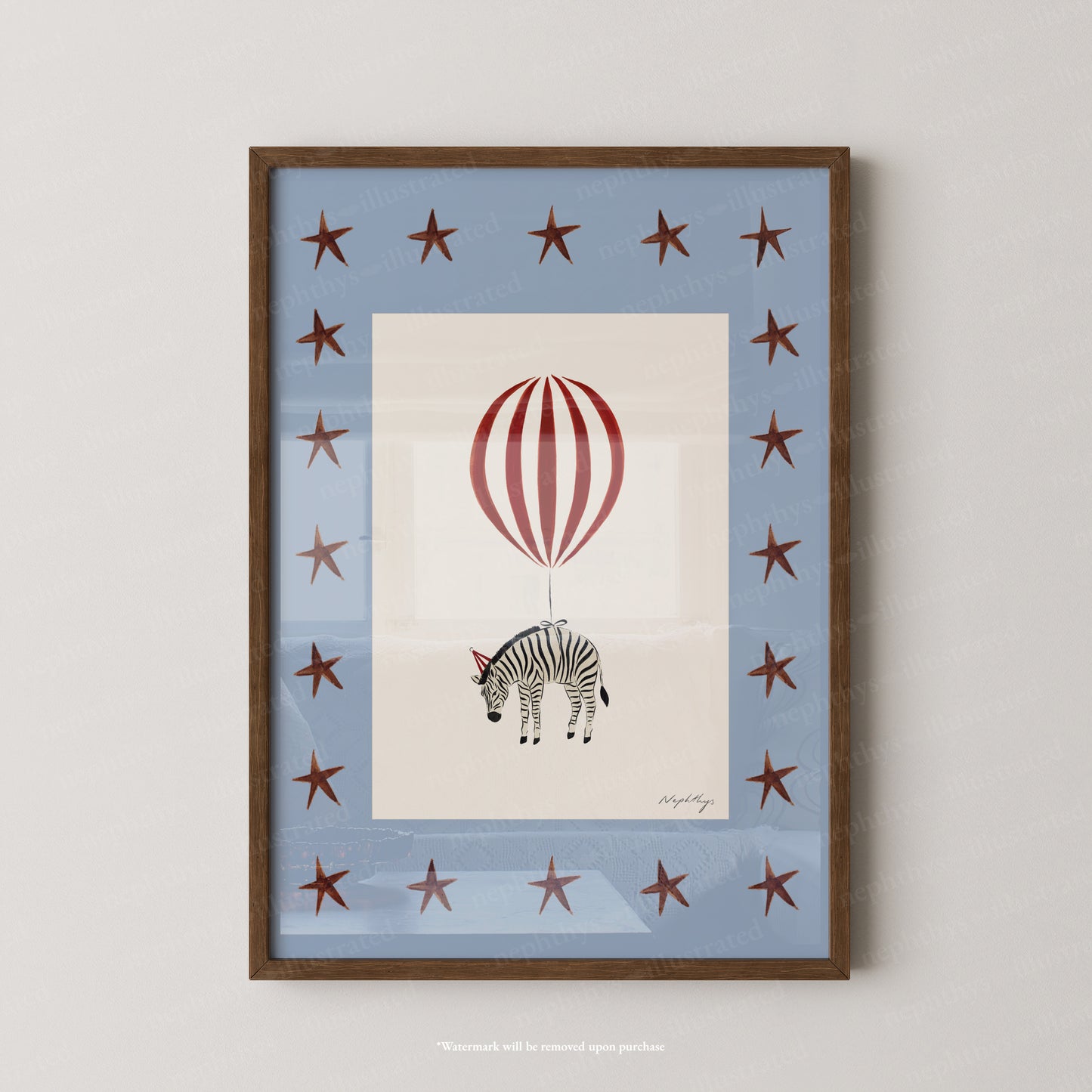 Zebra Balloon