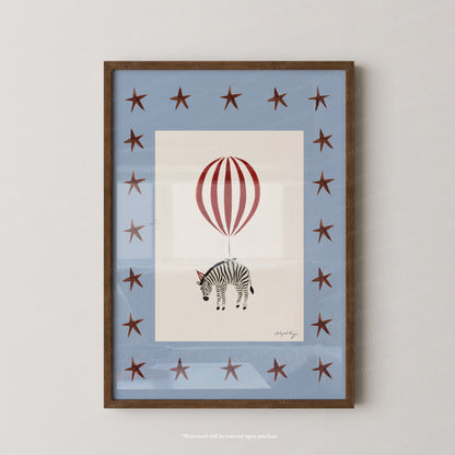 Zebra Balloon