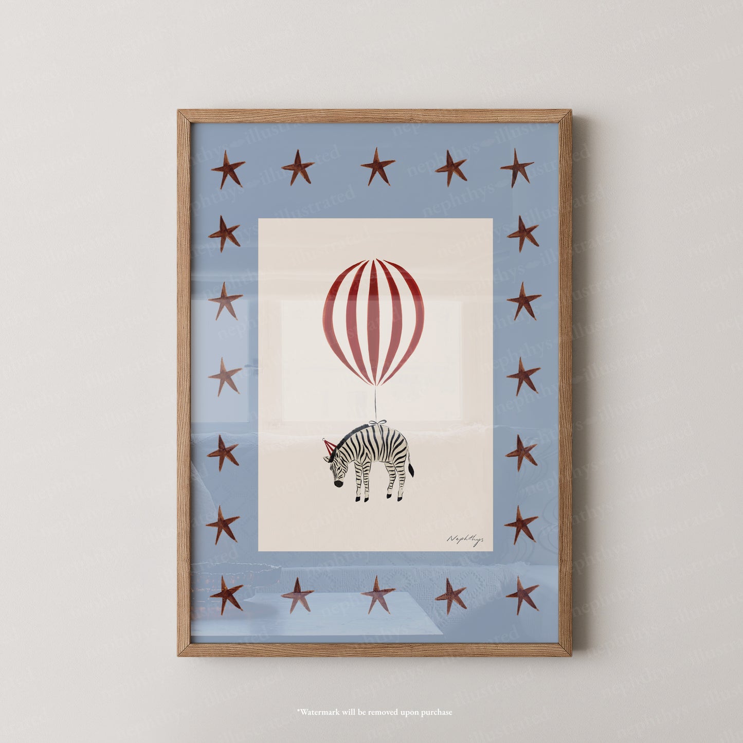 Zebra Balloon