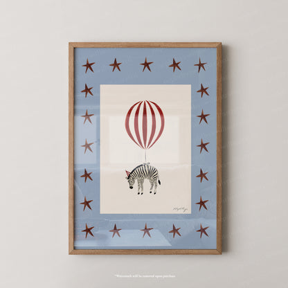 Zebra Balloon