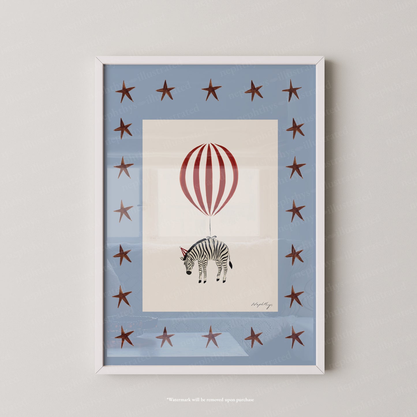 Zebra Balloon
