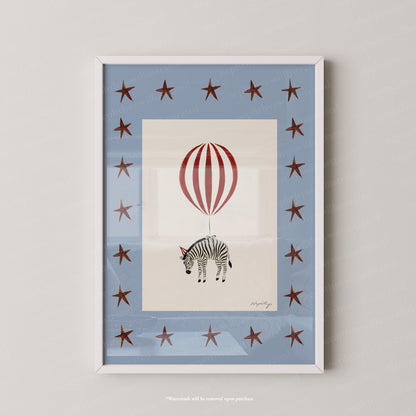 Zebra Balloon