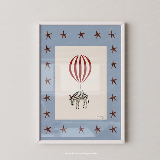 Zebra Balloon