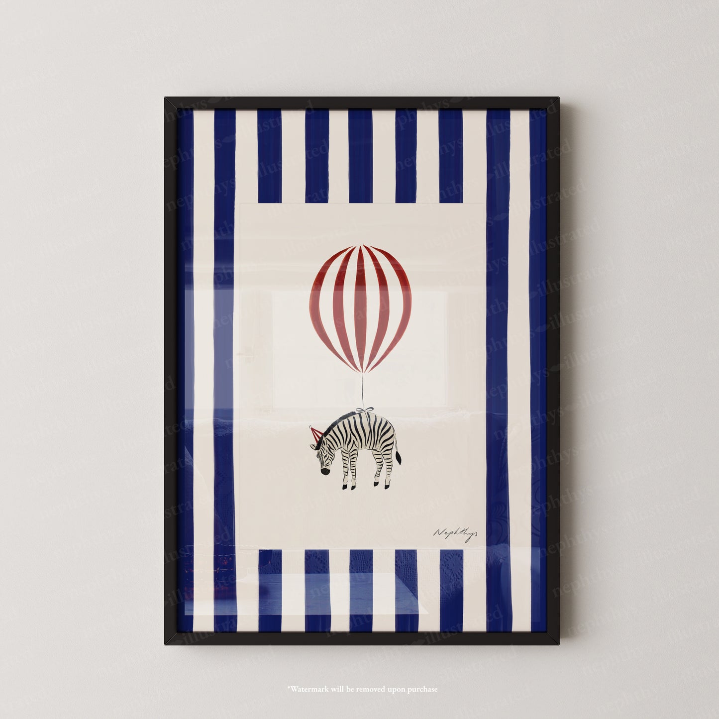 Zebra Balloon