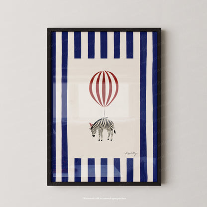 Zebra Balloon
