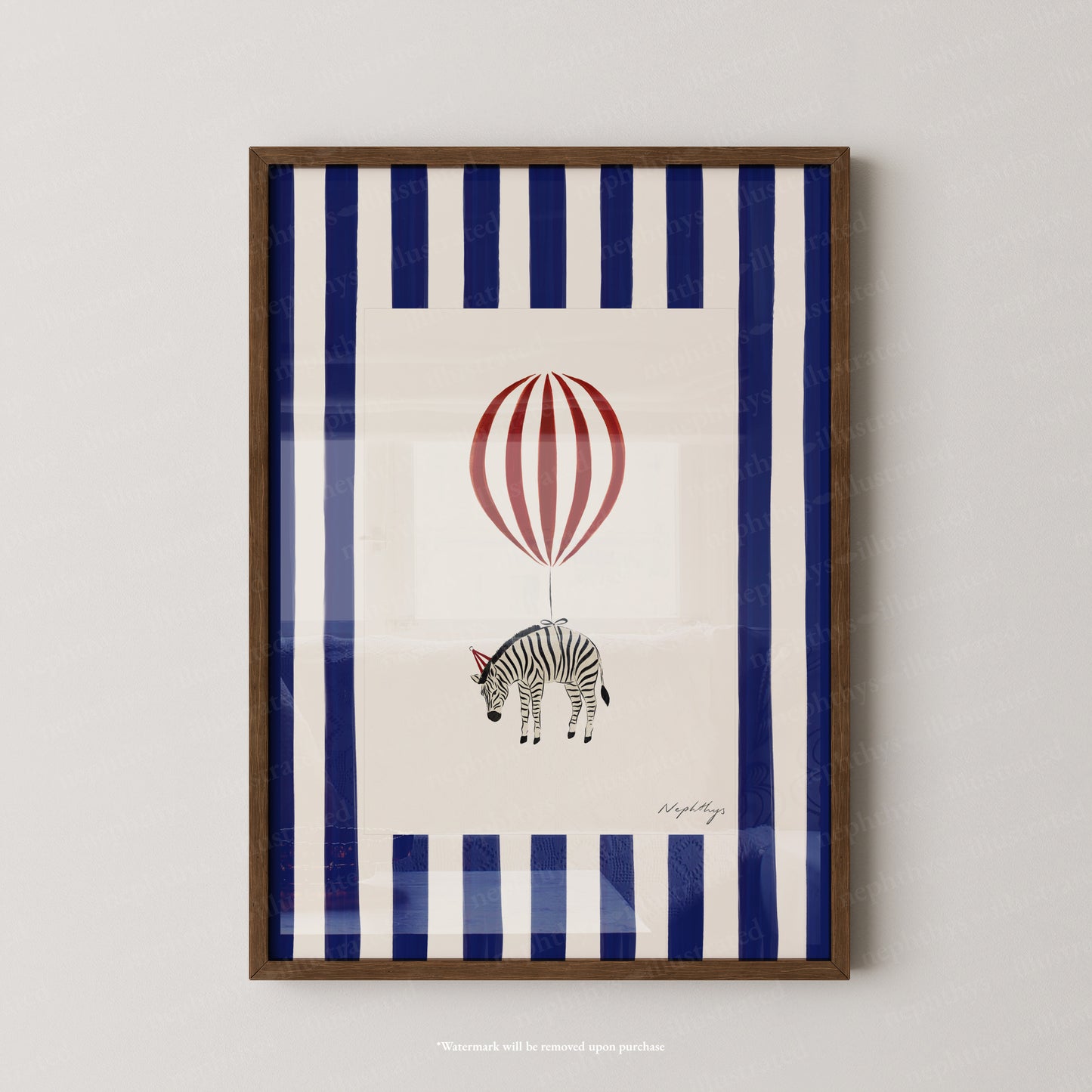 Zebra Balloon