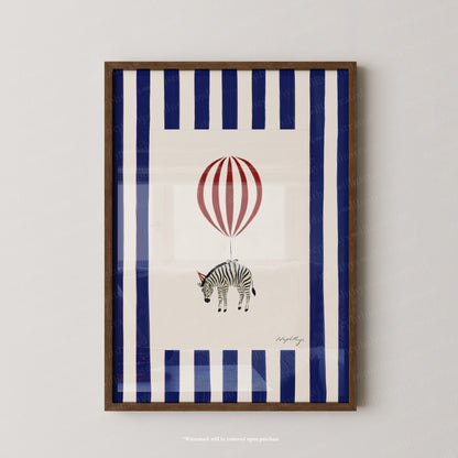 Zebra Balloon
