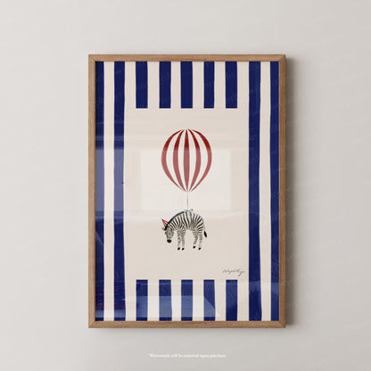 Zebra Balloon
