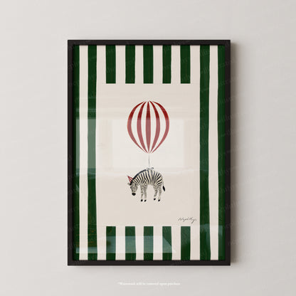Zebra Balloon