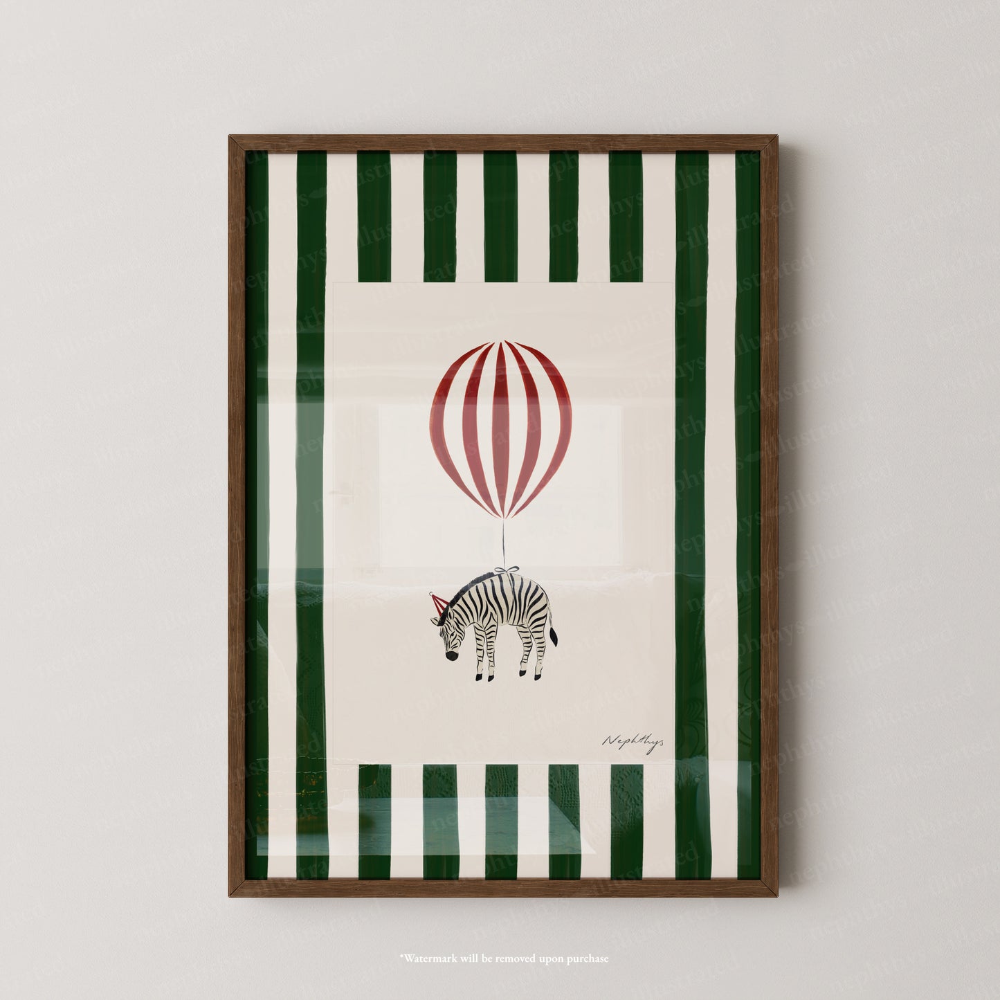 Zebra Balloon