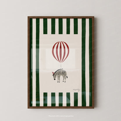 Zebra Balloon