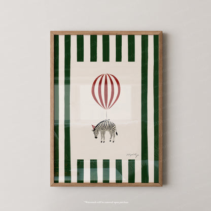 Zebra Balloon