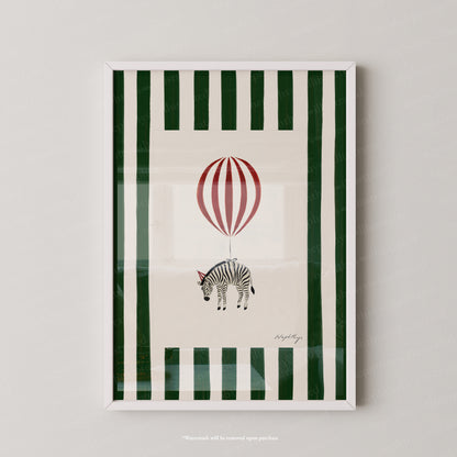 Zebra Balloon