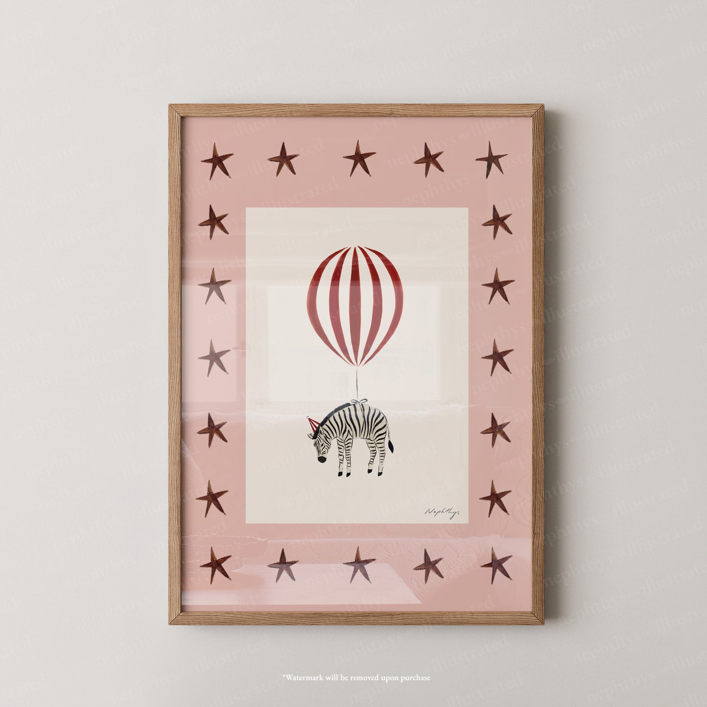 Zebra Balloon