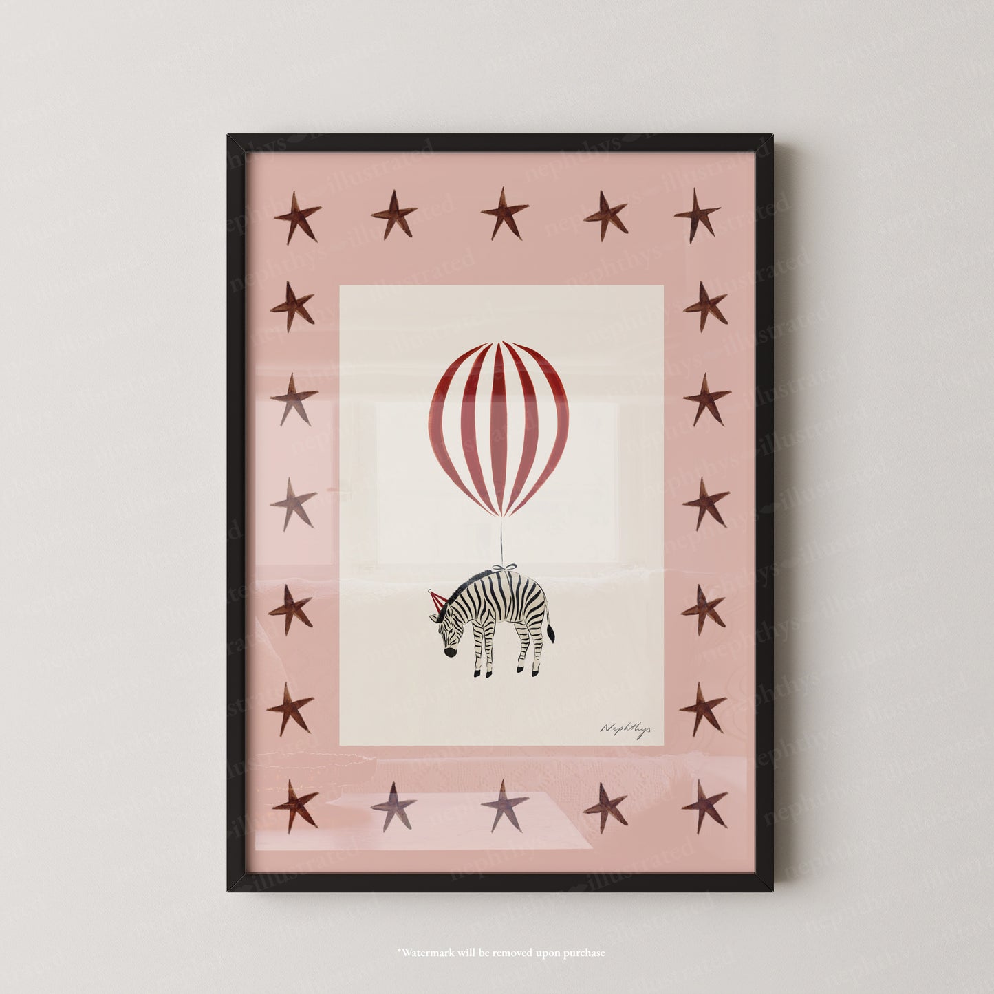 Zebra Balloon