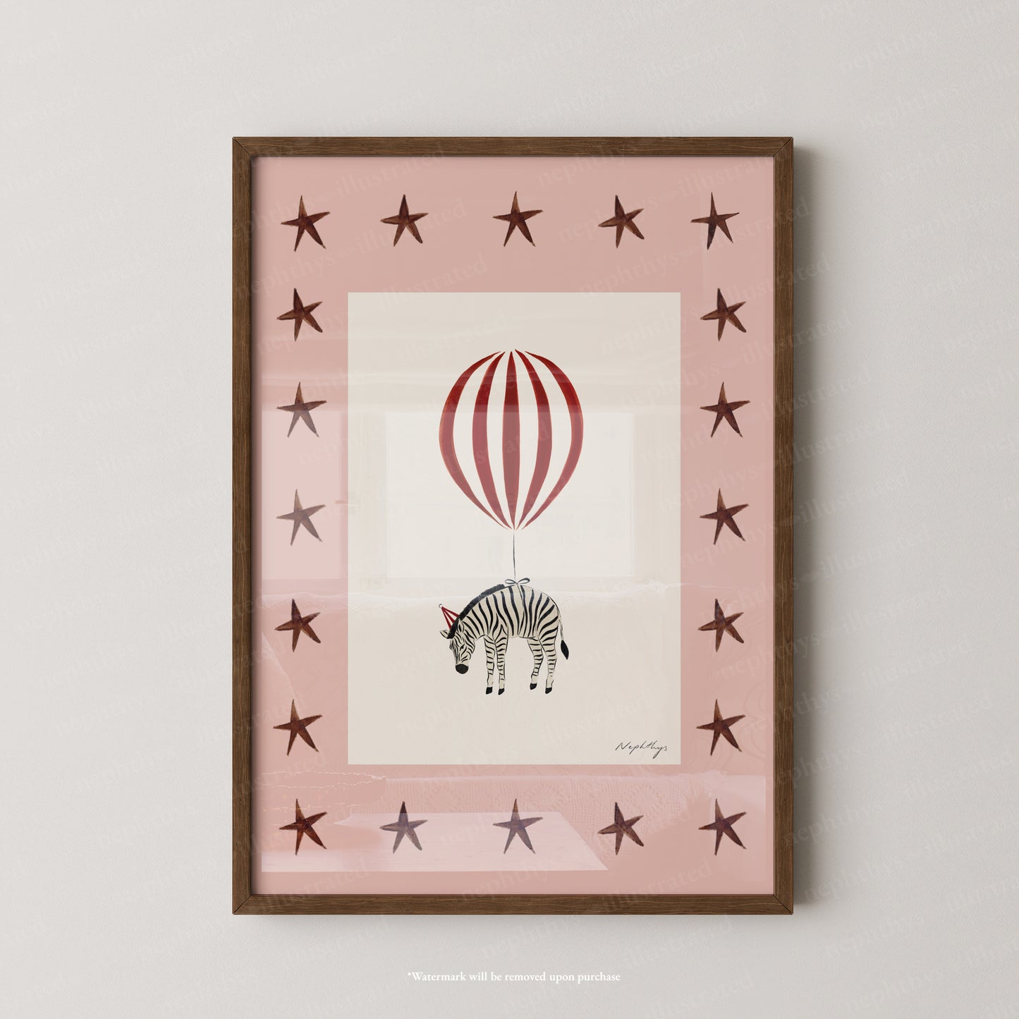 Zebra Balloon