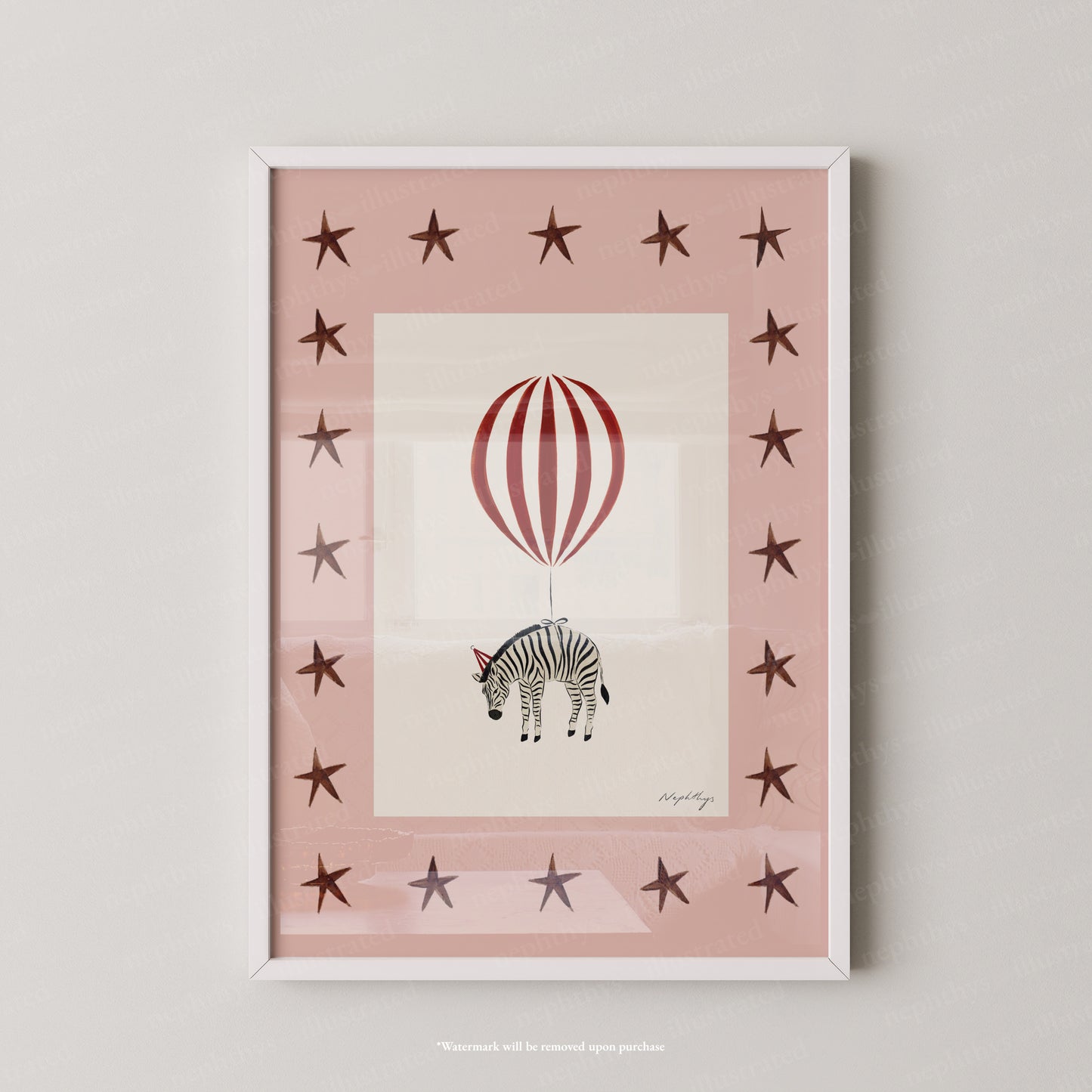 Zebra Balloon