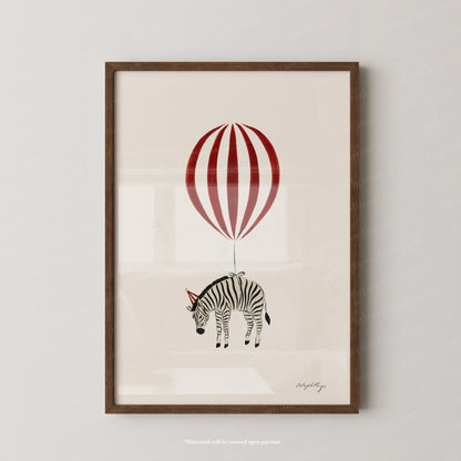 Zebra Balloon
