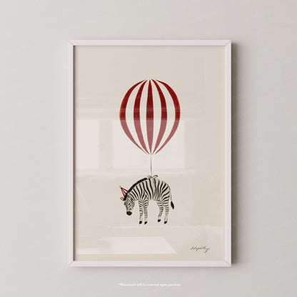 Zebra Balloon