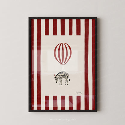 Zebra Balloon
