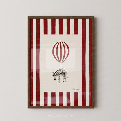 Zebra Balloon