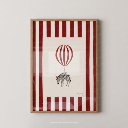 Zebra Balloon