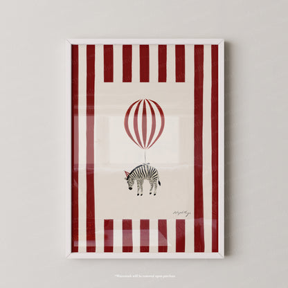 Zebra Balloon