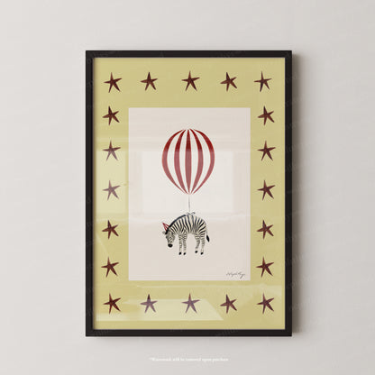 Zebra Balloon