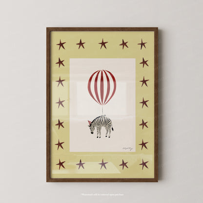 Zebra Balloon