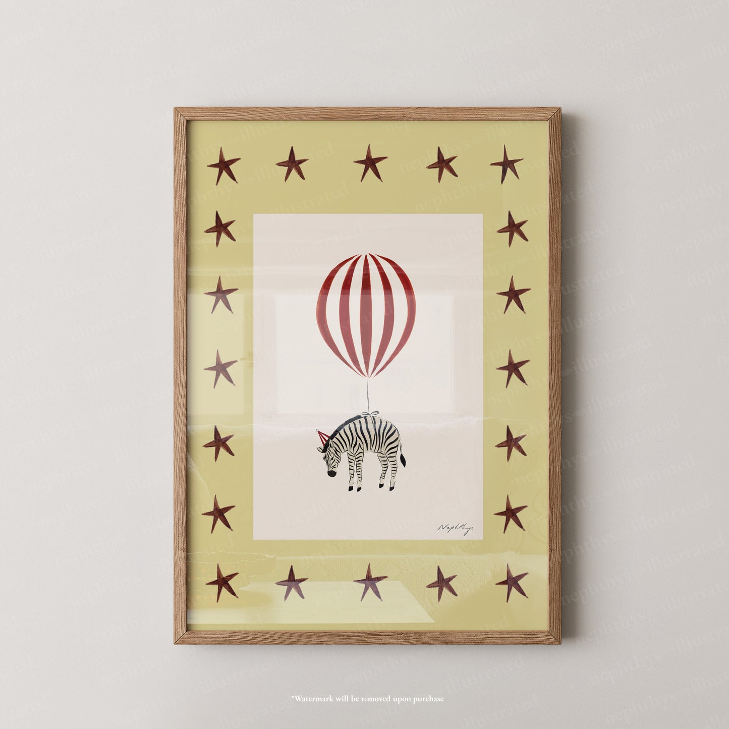Zebra Balloon