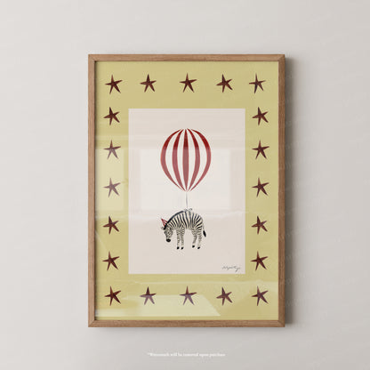 Zebra Balloon